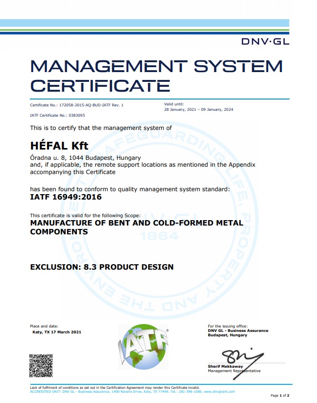 IATF16949_2021_HEFAL